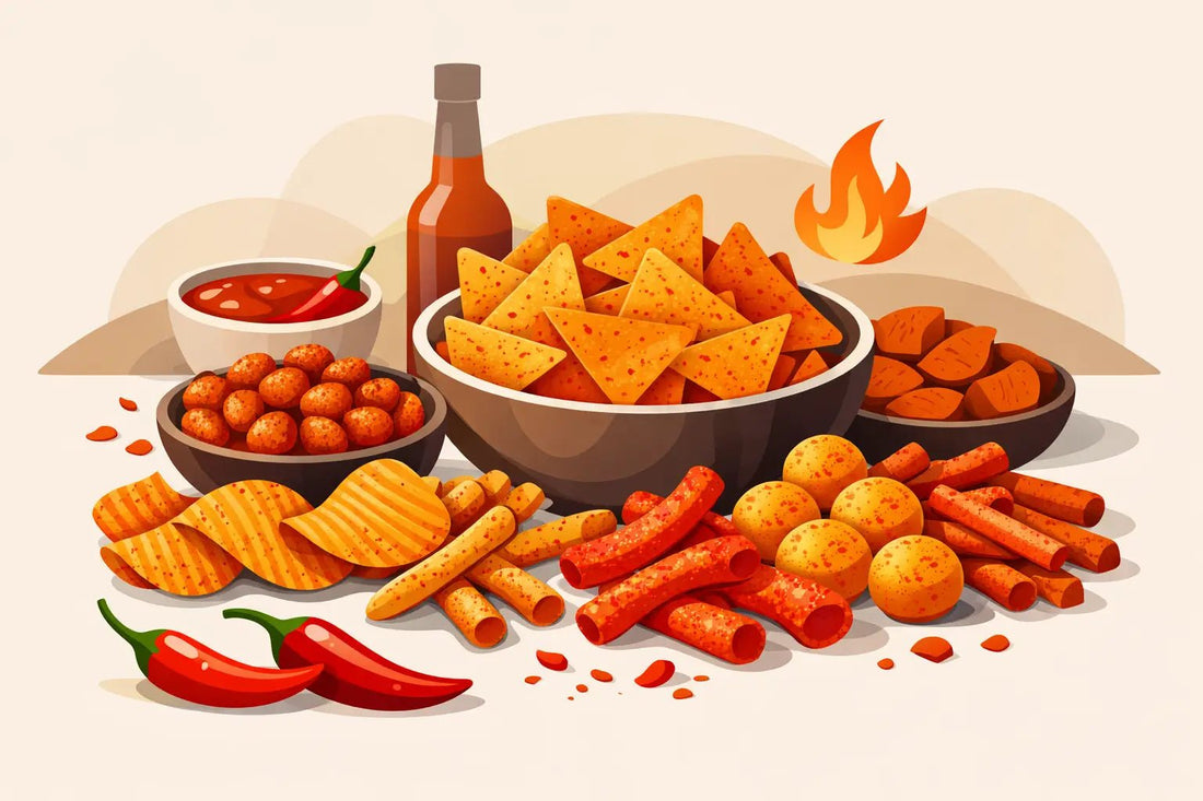 12 Best Snacks for Spice Lovers Who Want Crunch - Chylers