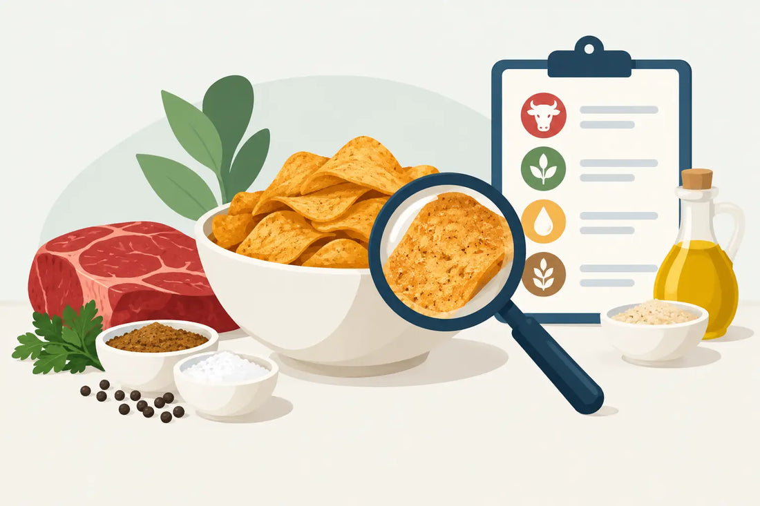 What a Beef Chip Ingredient Review Should Reveal