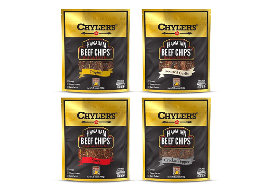 Chyler’s® Beef Chips Variety Pack (4 bags) - Chylers